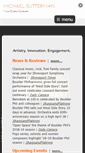 Mobile Screenshot of michaelbuttermanconductor.com